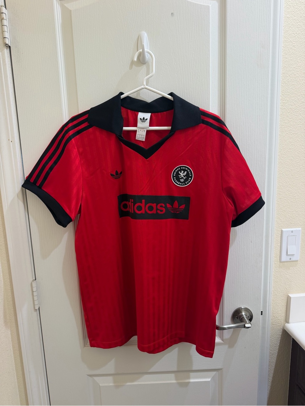 NWOT Adidas Soccer-Inspired Jersey | L | Better Scarlet